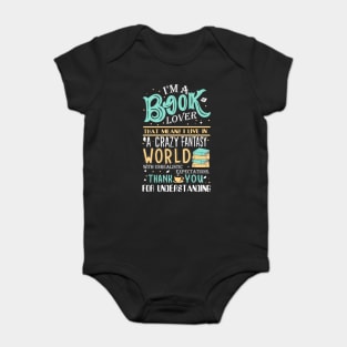 Book Lover Baby Bodysuit